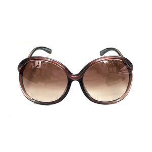 Tom Ford RHI Sunglasses Brown Frame Gradient Brown Lens FT0252 50F 59-16 125